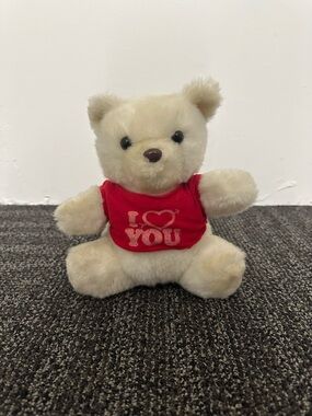 Vintage HOST INTERNATIONAL INC I Love You Bear Made In Korea